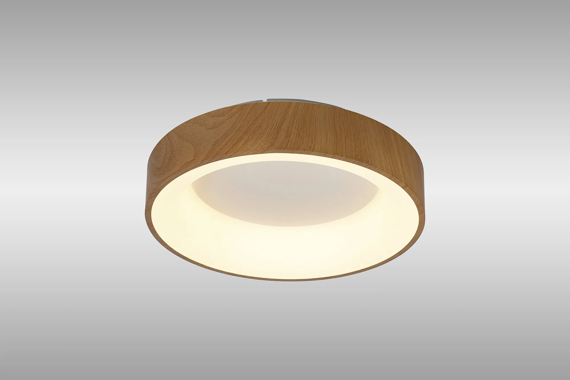 Niseko II Ring Ceiling 38cm 30W LED Wood M8588  Mantra Niseko II Wood